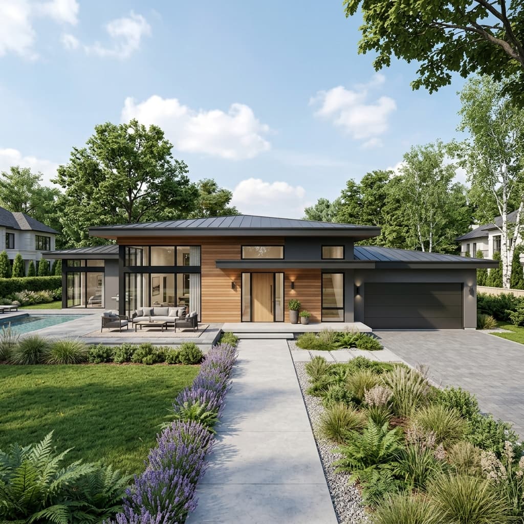 Luxury House Design Mockup