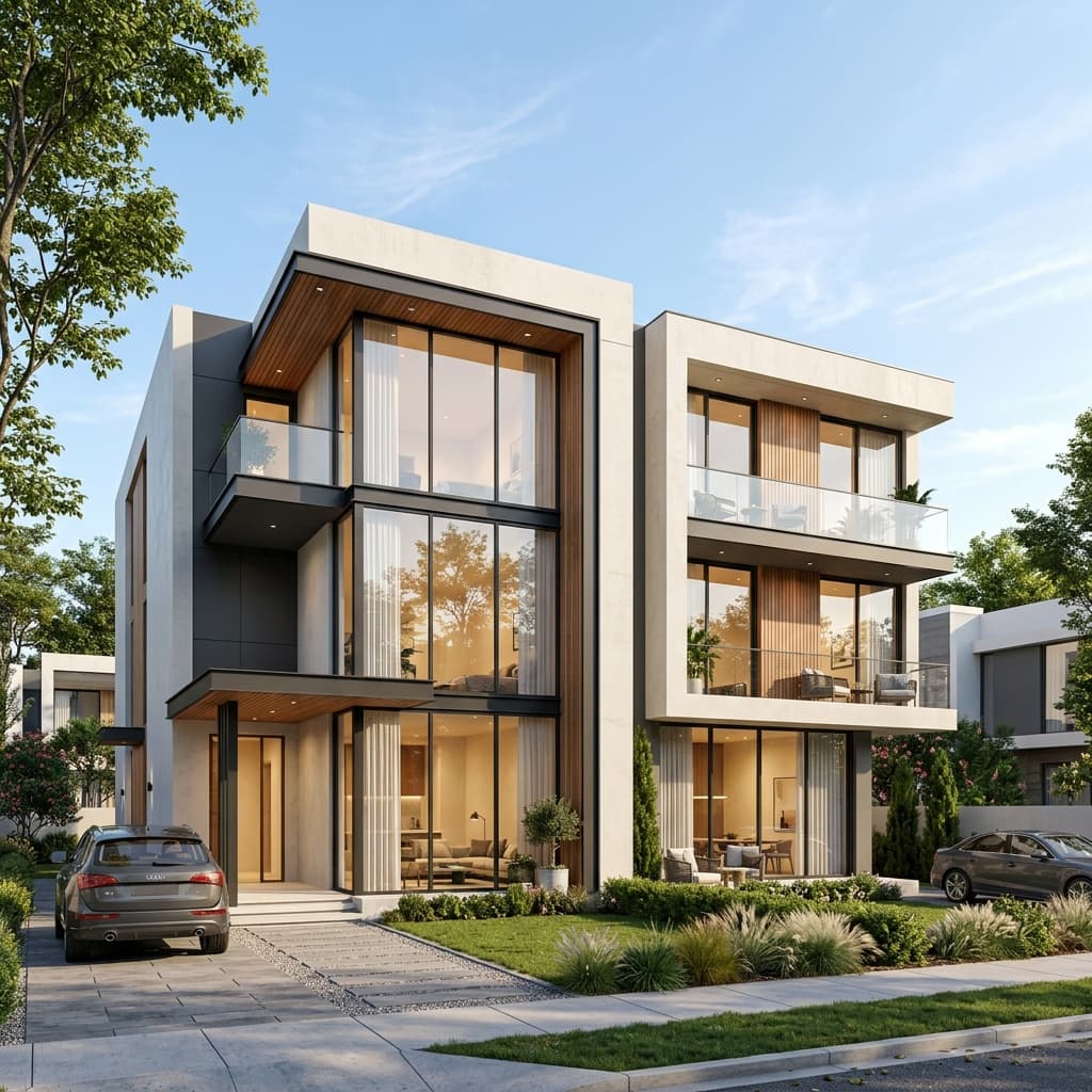 Luxury House Design Mockup