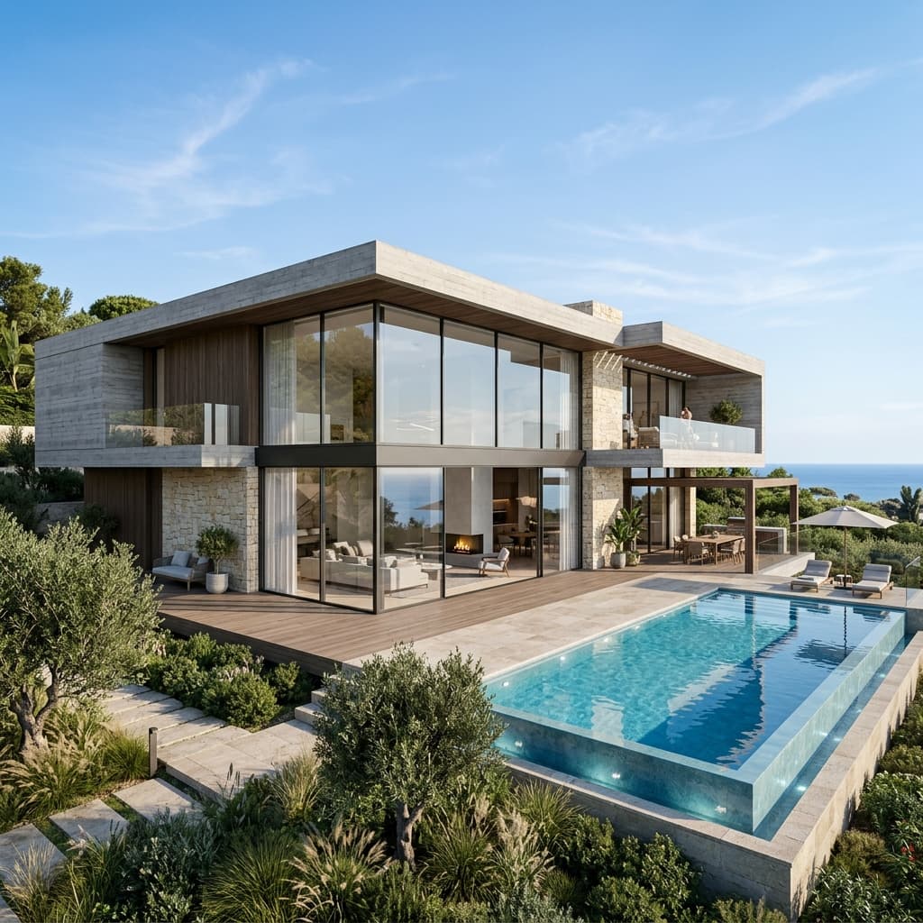 Luxury House Design Mockup